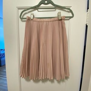 Express Pleated Skirt // Pink // 4